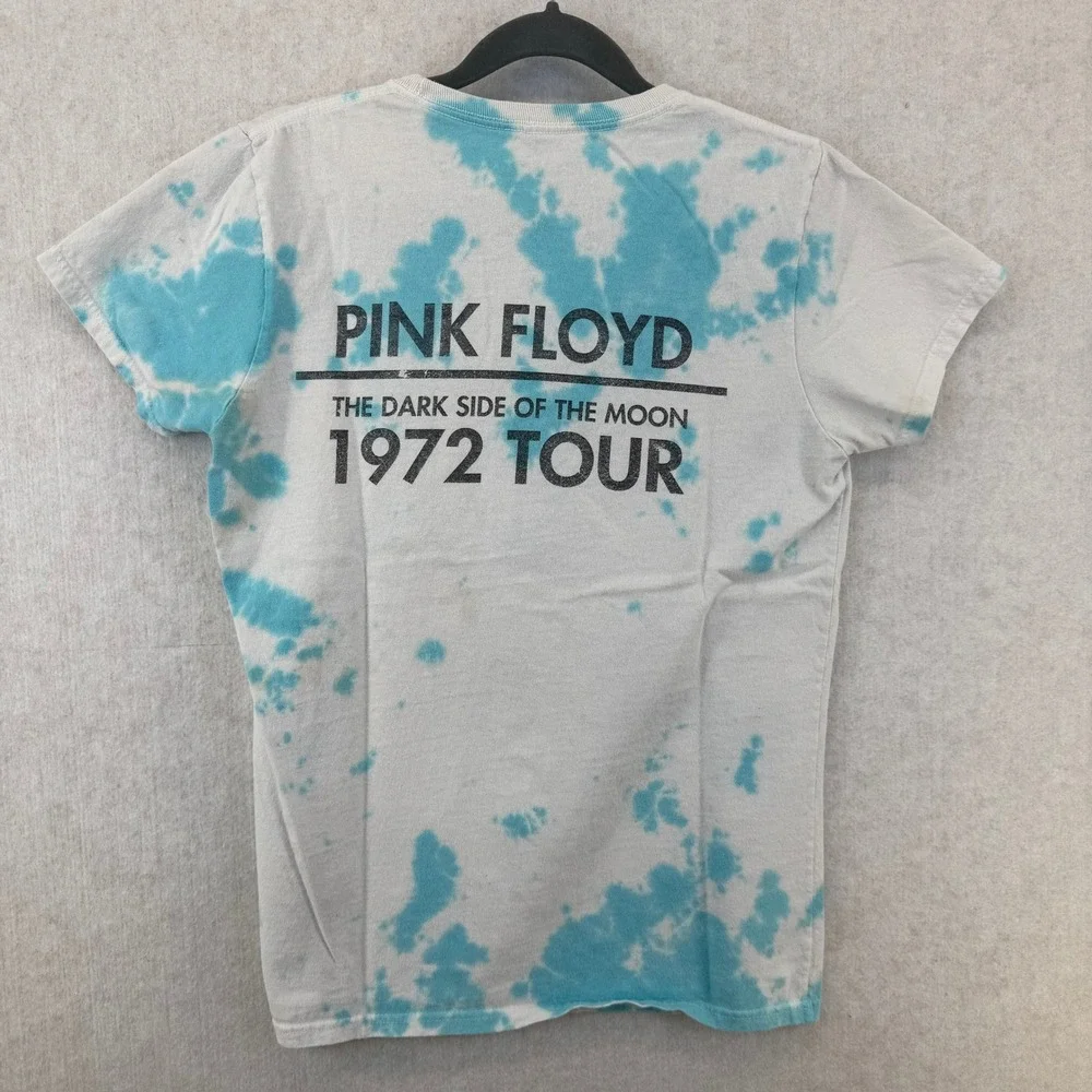 Kids Size M Pink Floyd The Dark Side of the Moon 1972 Tour Tie Dye T Shirt